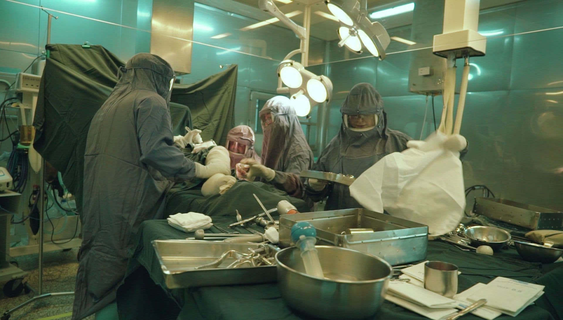 Sala blanca del Banco de Prótesis